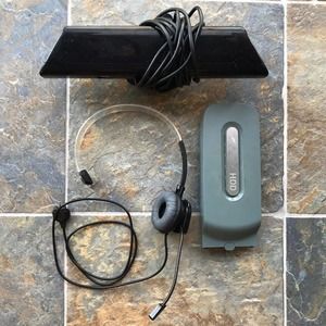 Xbox 360 Kinect Harddrive HDD Headset Bundle Microsoft Gaming Accessories